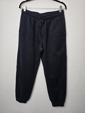 Quince Men's Black Drawstring Joggers